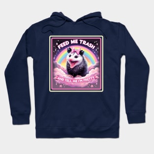 Pretty Trash Opossum Hoodie